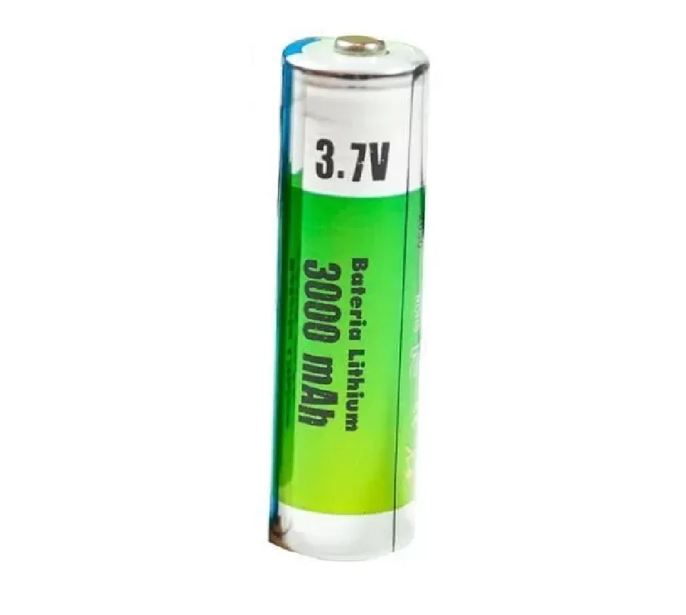 Bateria Recarregável Flex, 3000ma, 3,7v - Mod:14500 Bateria Recarregável Flex, 3000ma, 3,7v - Mod:14500