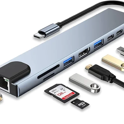 Adaptador Dex, USB Tipo-C, 1x8 - 1381
