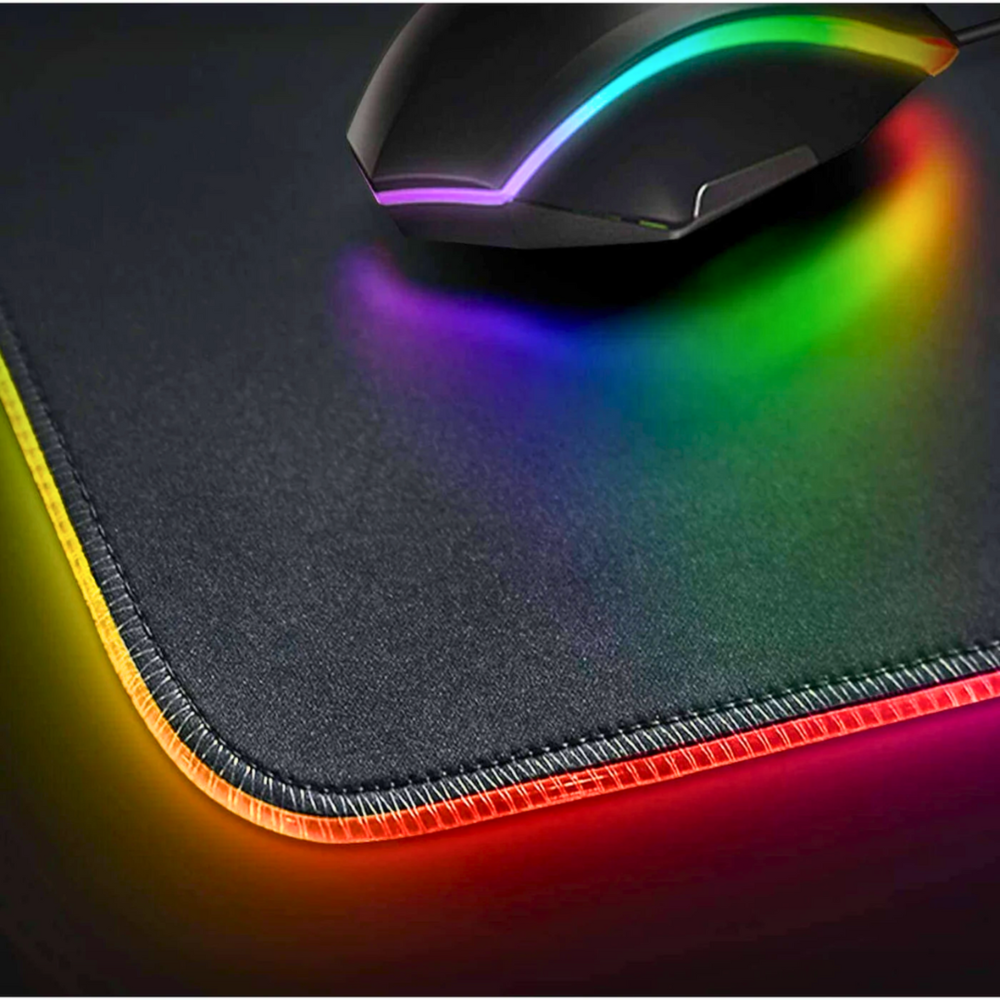 Imagem 3 de 4 do produto Mouse Pad Dex Com Borda De LED RGB, 25x35cm - Ry2535