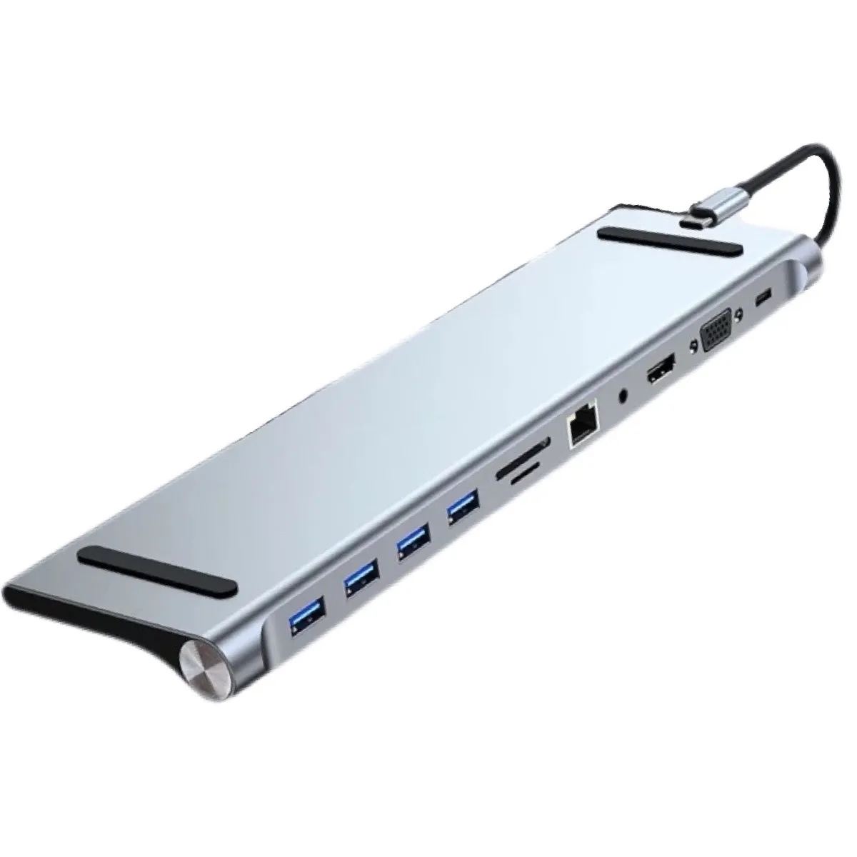 Hub Extensor 11 Em 1 Exbom, USB Tipo-C - Byl-2003
