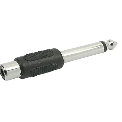 Adaptador P10 Plástico Chip Sce, P10 Mono Para RCA