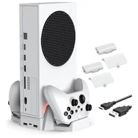 Base Dobe Cooler Xbox Series S Carregador Controle Bateria 800mah