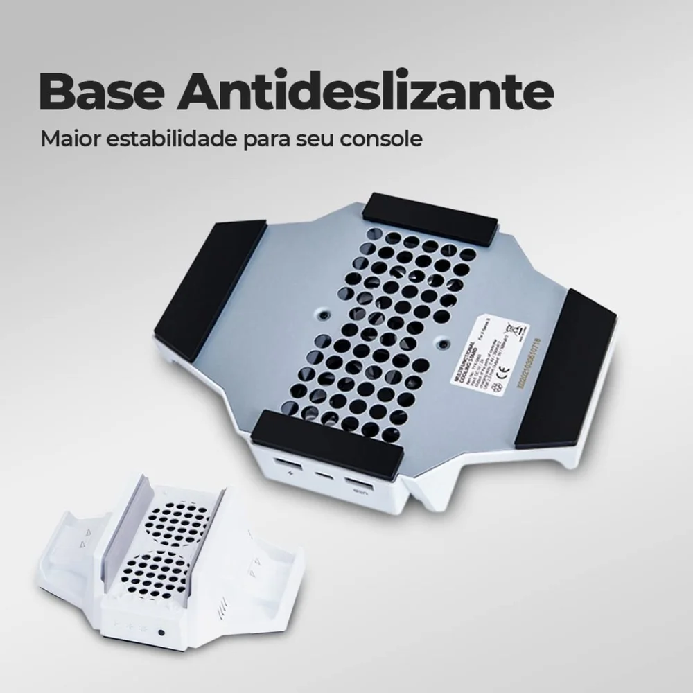 Imagem 2 de 5 do produto Base Dobe Cooler Xbox Series S Carregador Controle Bateria 800mah