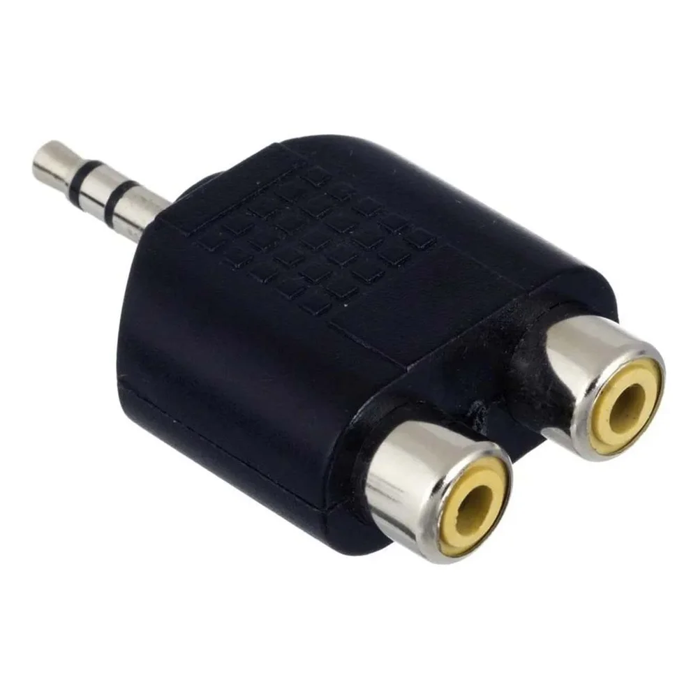 Imagem 2 de 5 do produto Adaptador Chip Sce, P2 Mono x 2 Jack RCA