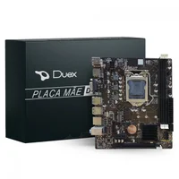 Placa Mãe Duex Dx-h61zg M2, Chipset H61, Intel LGA 1155, Matx, DDR3, 2ª E 3ª Geração 2