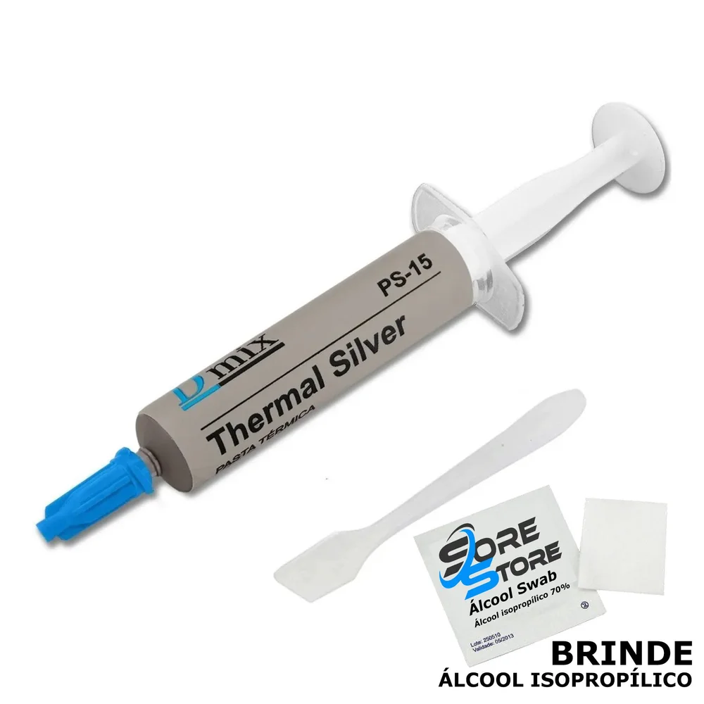Pasta Térmica Dmix Silver, Prata 5