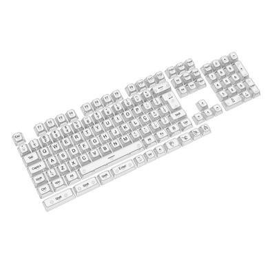 Teclas Para Teclado Mecanico 117, Teclas Crystal Clear Redragon - Abnt2 A137 Pt