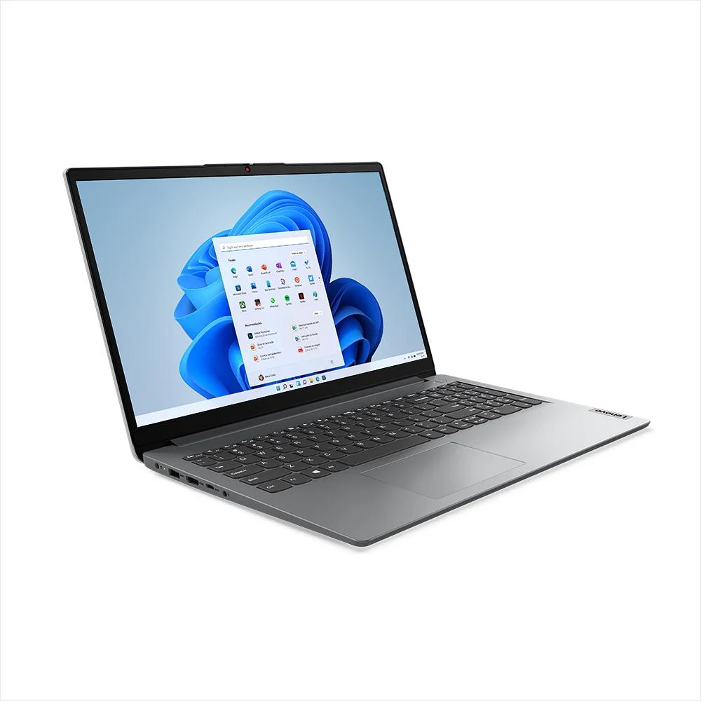 Notebook Lenovo Ultrafino Ideapad 1 R5-7520u 8gb 512gb SSD Windows 11 15.6´´ 82x5000gbr Cloud Grey Notebook Lenovo Ultrafino Ideapad 1 R5-7520u 8gb 512gb SSD Windows 11 15.6´´ 82x5000gbr Cloud Grey