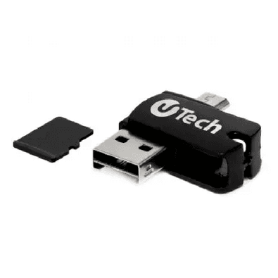 Memoria Flash U Tech, 4GB, Preto