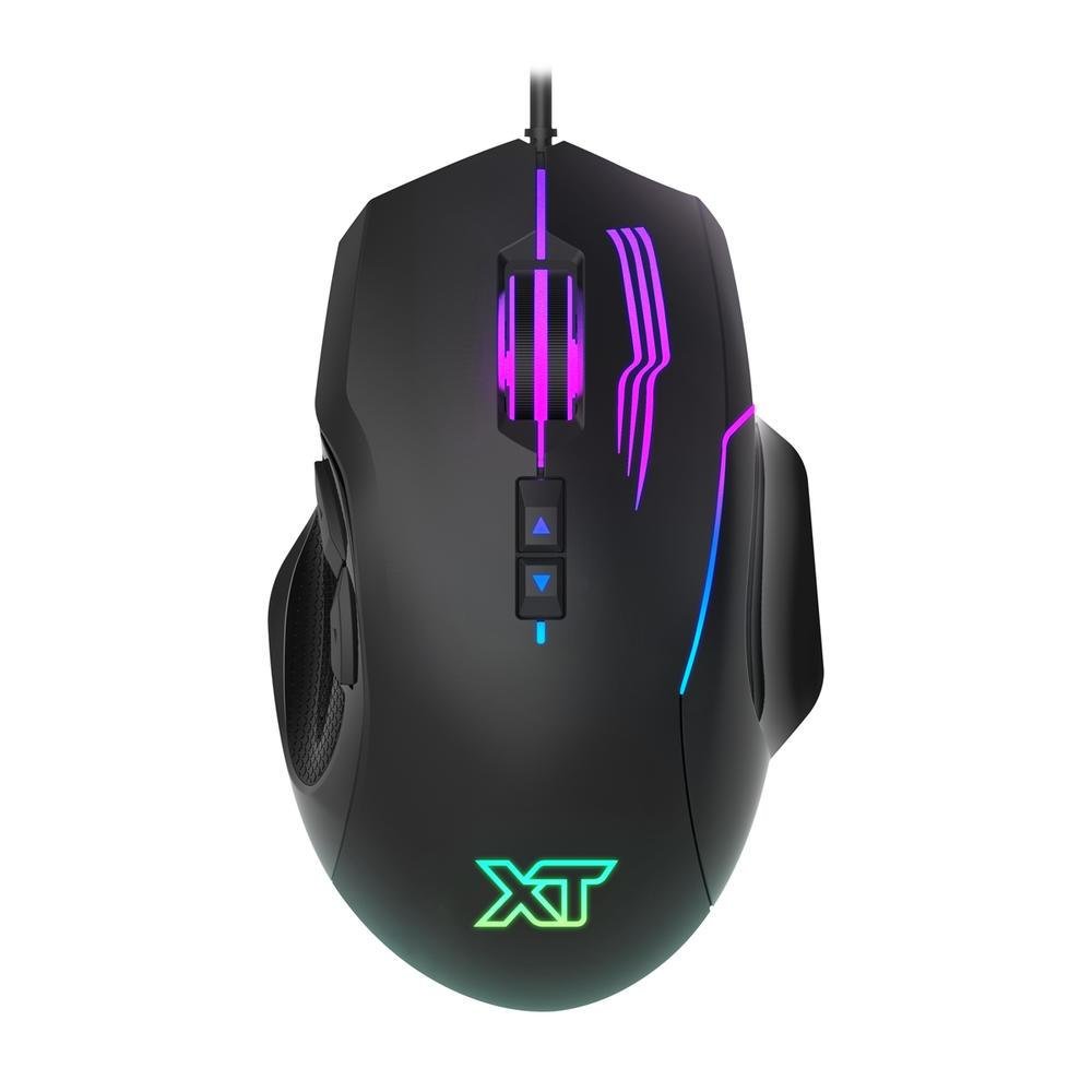 Imagem 3 de 5 do produto Mouse Com Fio Gamer Xt Racer, 16000 DPI, RGB, 7 Botões