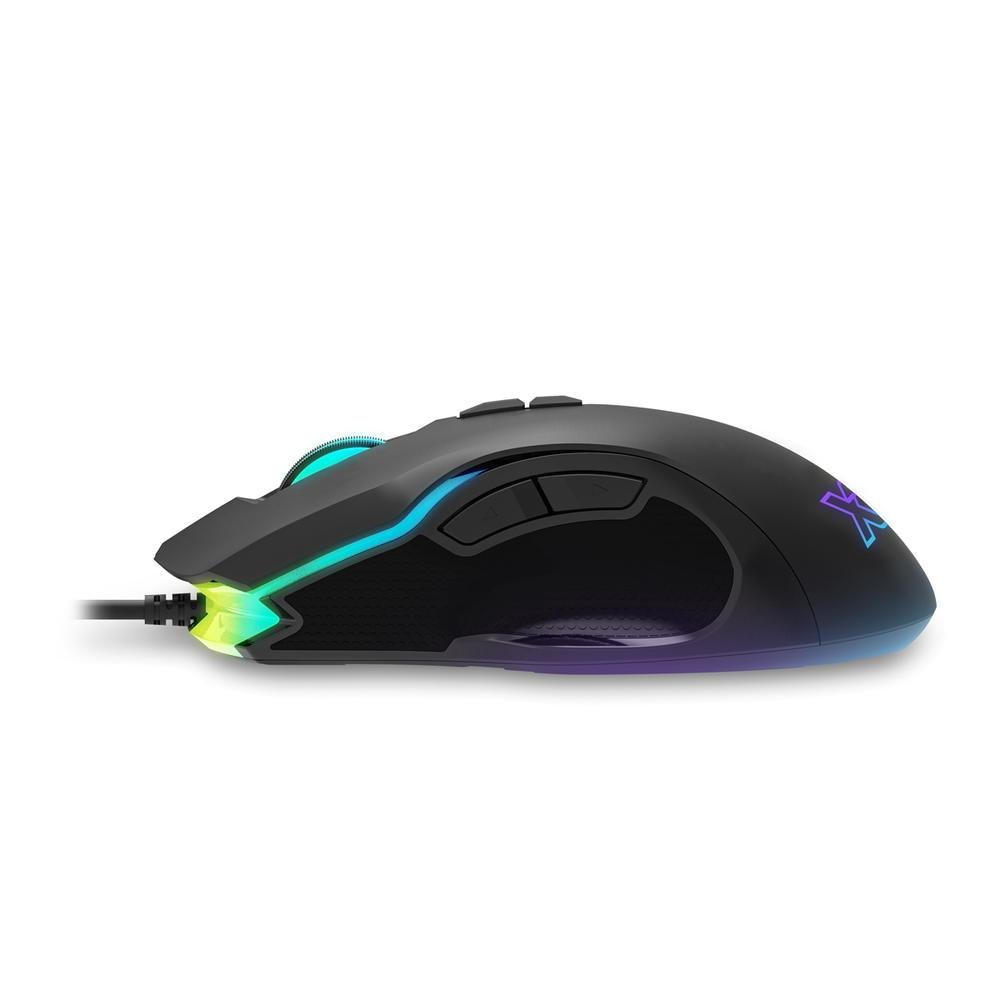 Imagem 4 de 5 do produto Mouse Com Fio Gamer Xt Racer, 16000 DPI, RGB, 7 Botões