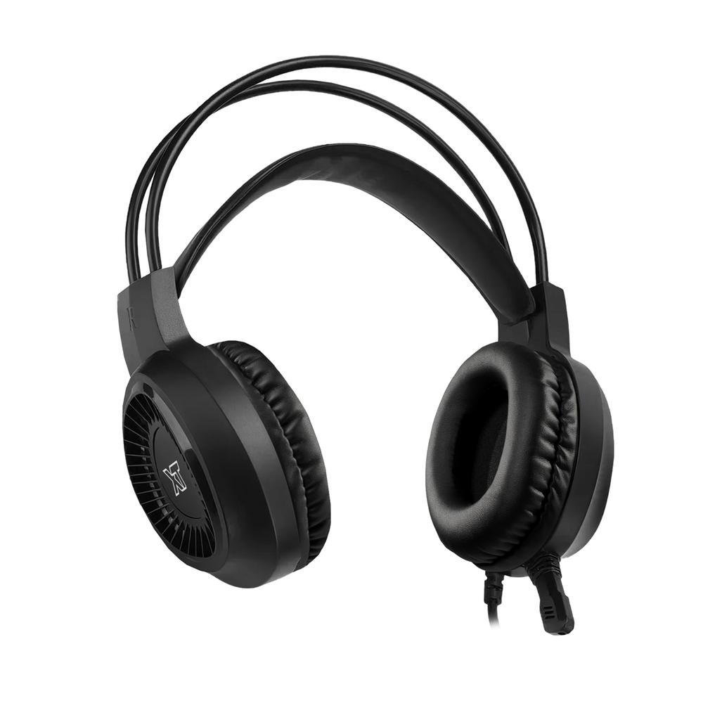 Imagem 2 de 5 do produto Fone De Ouvido Com Fio Headset Gamer Xt Racer Sound, RGB, Conexão P3, Cancelamento de Ruído