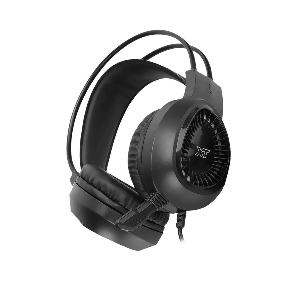 Imagem 3 de 5 do produto Fone De Ouvido Com Fio Headset Gamer Xt Racer Sound, RGB, Conexão P3, Cancelamento de Ruído