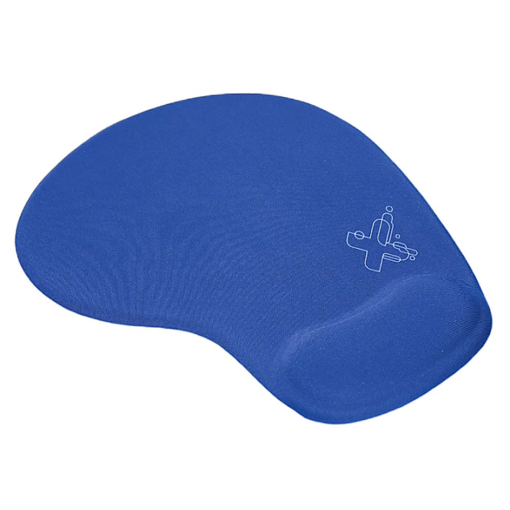 Imagem 2 de 3 do produto Mousepad Maxprint, C/ Apoio Em Gel 29 X 23 Cm, Azul - 60000096