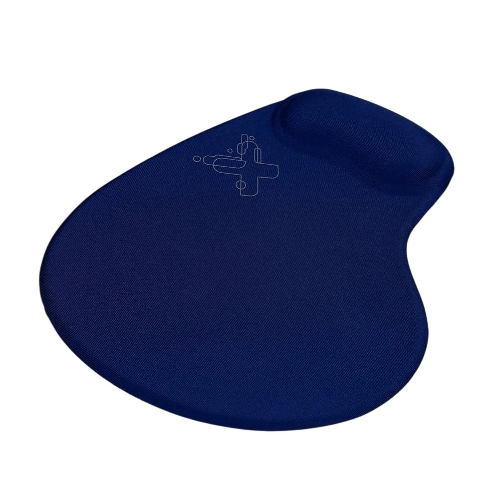 Imagem 3 de 3 do produto Mousepad Maxprint, C/ Apoio Em Gel 29 X 23 Cm, Azul - 60000096