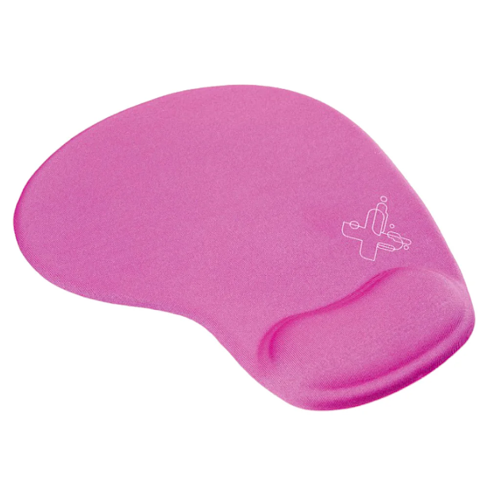 Imagem 2 de 2 do produto Mouse Pad Maxprint, C/ Apoio Em Gel 29 X 23 Cm, Rosa - 60000095