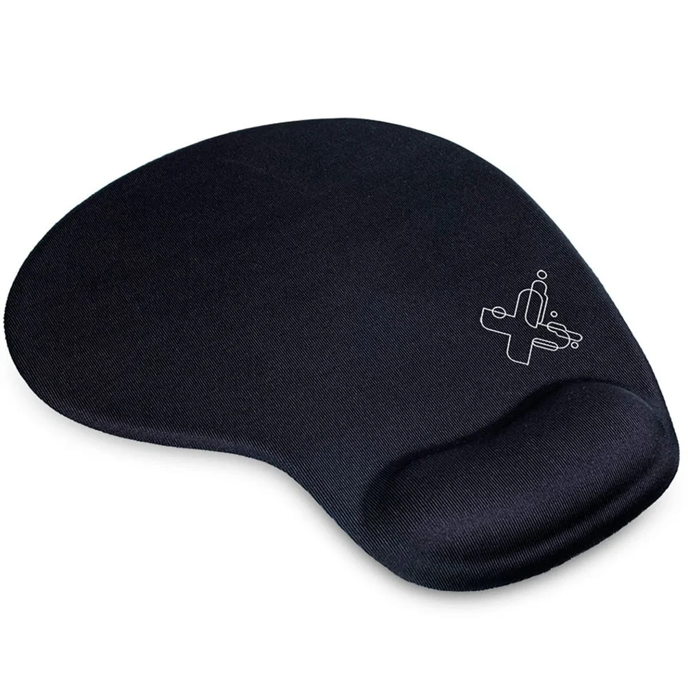 Mousepad Maxprint, C/ Apoio Em Gel 29 X 23 Cm, Preto - 60000097 Mousepad Maxprint, C/ Apoio Em Gel 29 X 23 Cm, Preto - 60000097