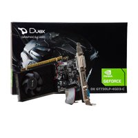 Placa De Vídeo Nvidia Duex Geforce Gt 730, 4GB, GDDR3, 128 Bits - Gt730lp-4gd3