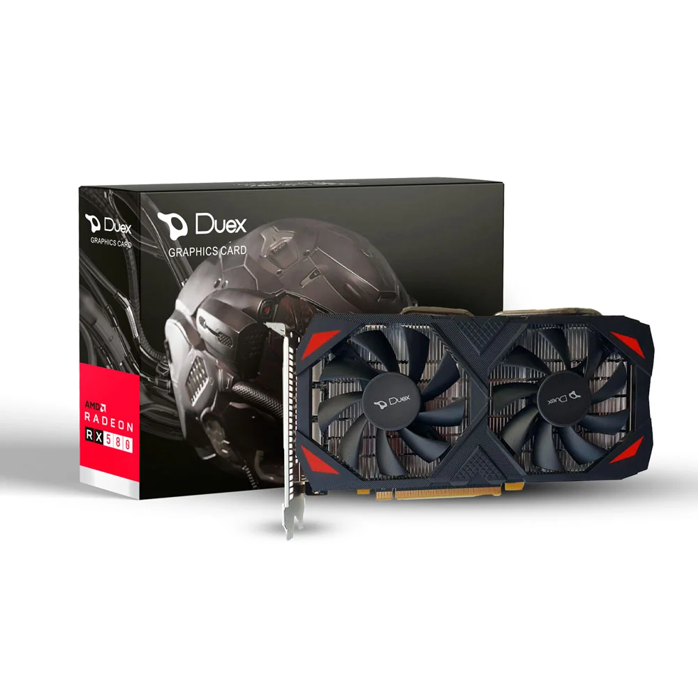 Placa De Vídeo Duex Radeon, AMD, 8GB, DDR5 - Rx580-8gd5 4