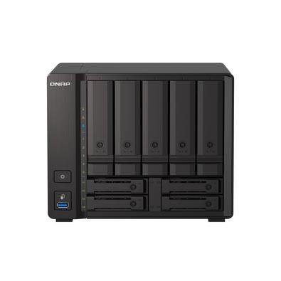 Storage Qnap Ryzen V1500b 2.2ghz, 8GB, DDR4, 9 Baias Torre - Ts-h973ax-8g