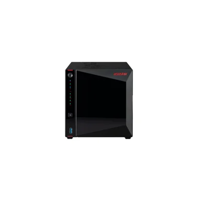 Storage Asustor As5404t, Intel Celeron N5105, Quad-core, 2.0ghz, 4GB, So-dimm, DDR4, 4 Baias Torre