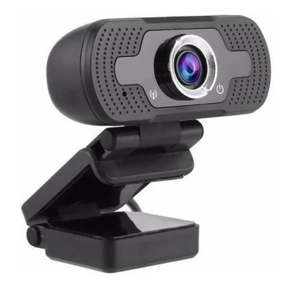 Câmera Webcam Consice Fashion HD, USB, Mini Câmera, Com Microfone - Preto