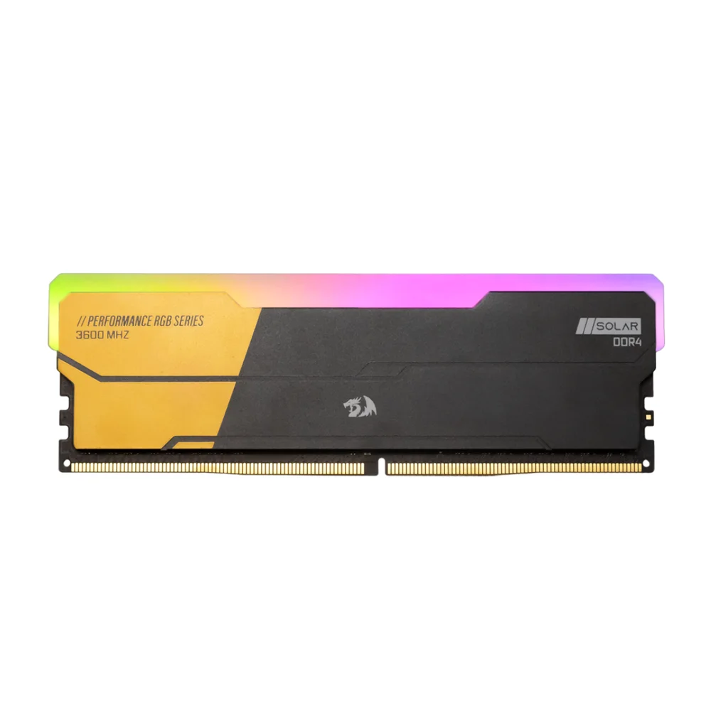 Memória Redragon Solar, 8GB, 3600mhz, RGB, DDR4, Dimm Amd/intel - Gm-805