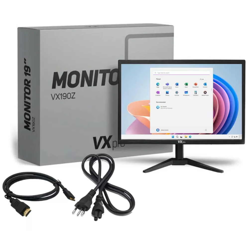 Monitor Vx Pro, 19 Pol, LED, 60hz, 5ms, HDMI/vga, Vx190x Monitor Vx Pro, 19 Pol, LED, 60hz, 5ms, HDMI/vga, Vx190x