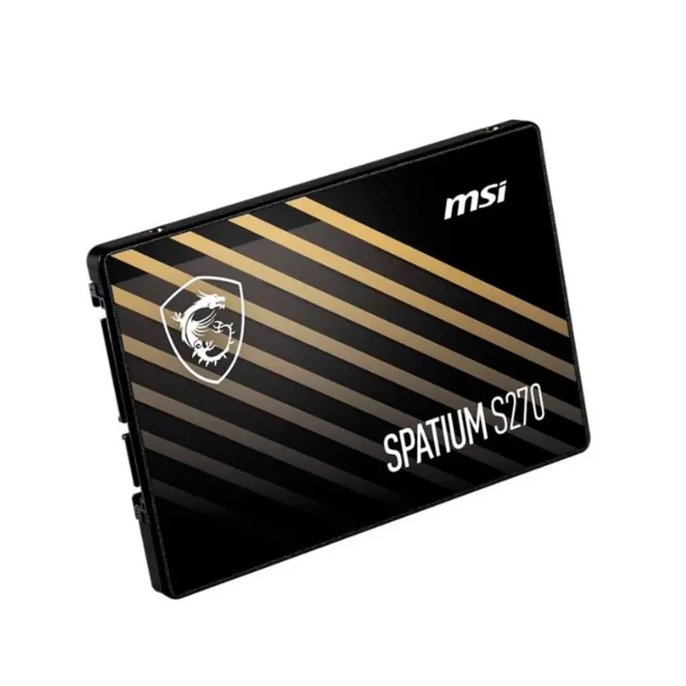 Imagem 3 de 5 do produto SSD Msi Spatium, 480GB, S270 Sata3 2,5 7mm