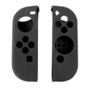 Capa Case Silicone Radalishop, Para Nintendo Switch Joycon, Proteção Para Controle Joy Con, Preto