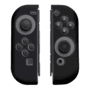 Capa Case Silicone Radalishop, Para Nintendo Switch Joycon, Proteção Para Controle Joy Con, Preto