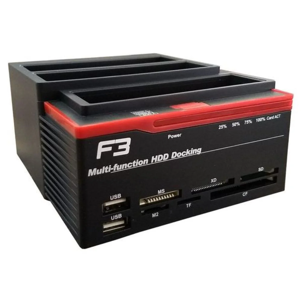 Dock Station Para 2 Hds Sata 1 Hd Ide KaBuM