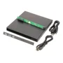 Case Para Gravador De Dvd USB, 2.0 9.5mm, Preto - Gv-u3 F3