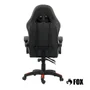 Cadeira Gamer Fox Vulpes, Até 110Kg, Reclinável, Com Almofadas, Com Ajuste, Vermelho - Wz-318