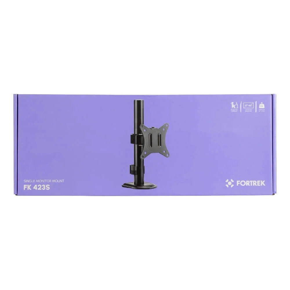 Imagem 2 de 5 do produto Suporte Fixo Fortrek Fk423s, Para Monitor,  17 32 Polegadas