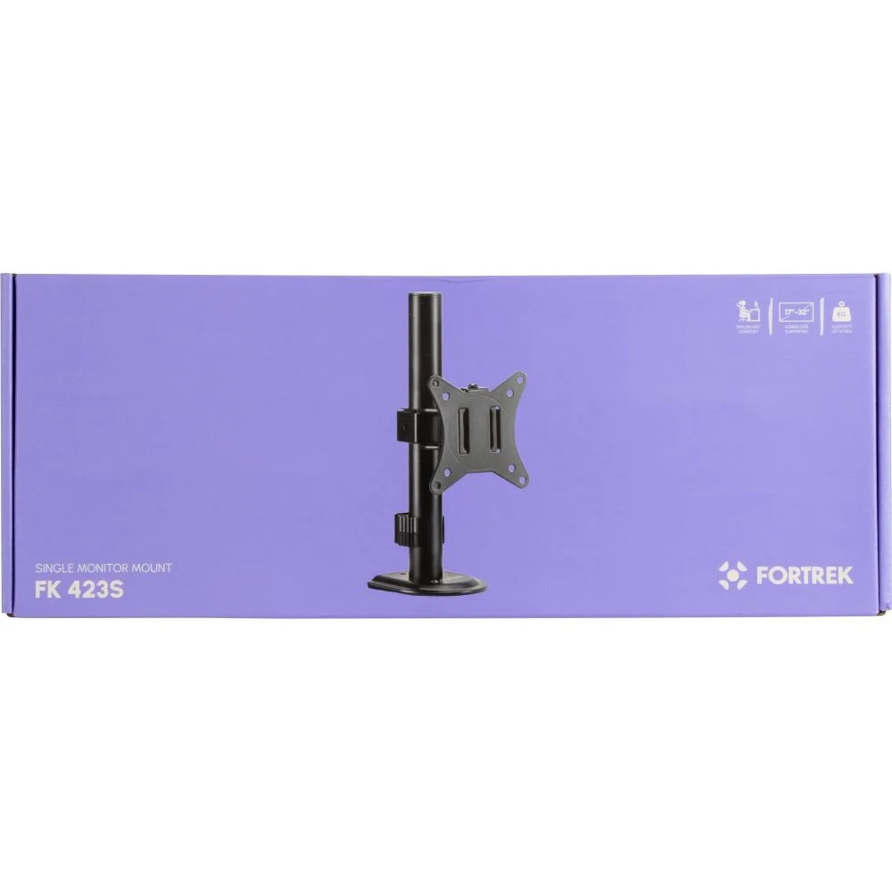 Imagem 4 de 5 do produto Suporte Fixo Fortrek Fk423s, Para Monitor,  17 32 Polegadas