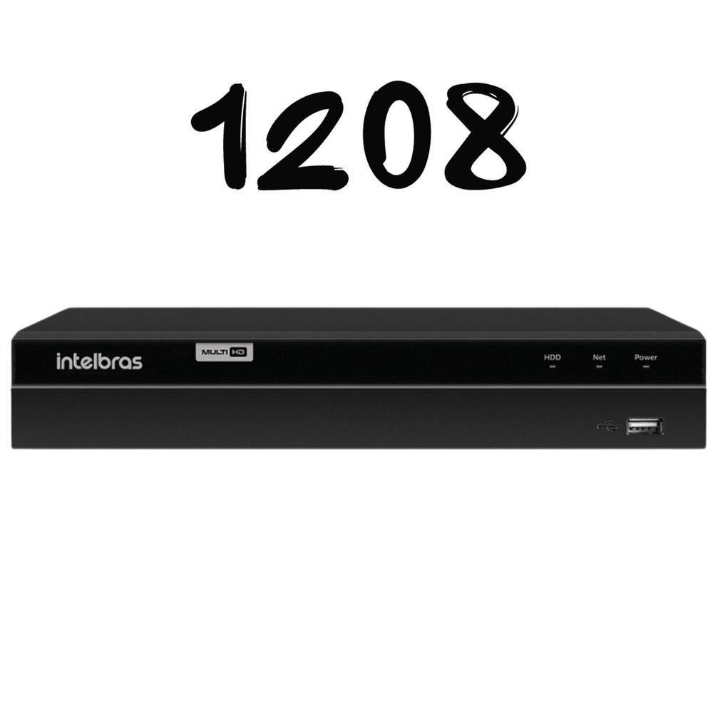Kit 6 Câmeras Intelbras, Vhl 1220, 2mp, Dvr, 8 Canais 1tb