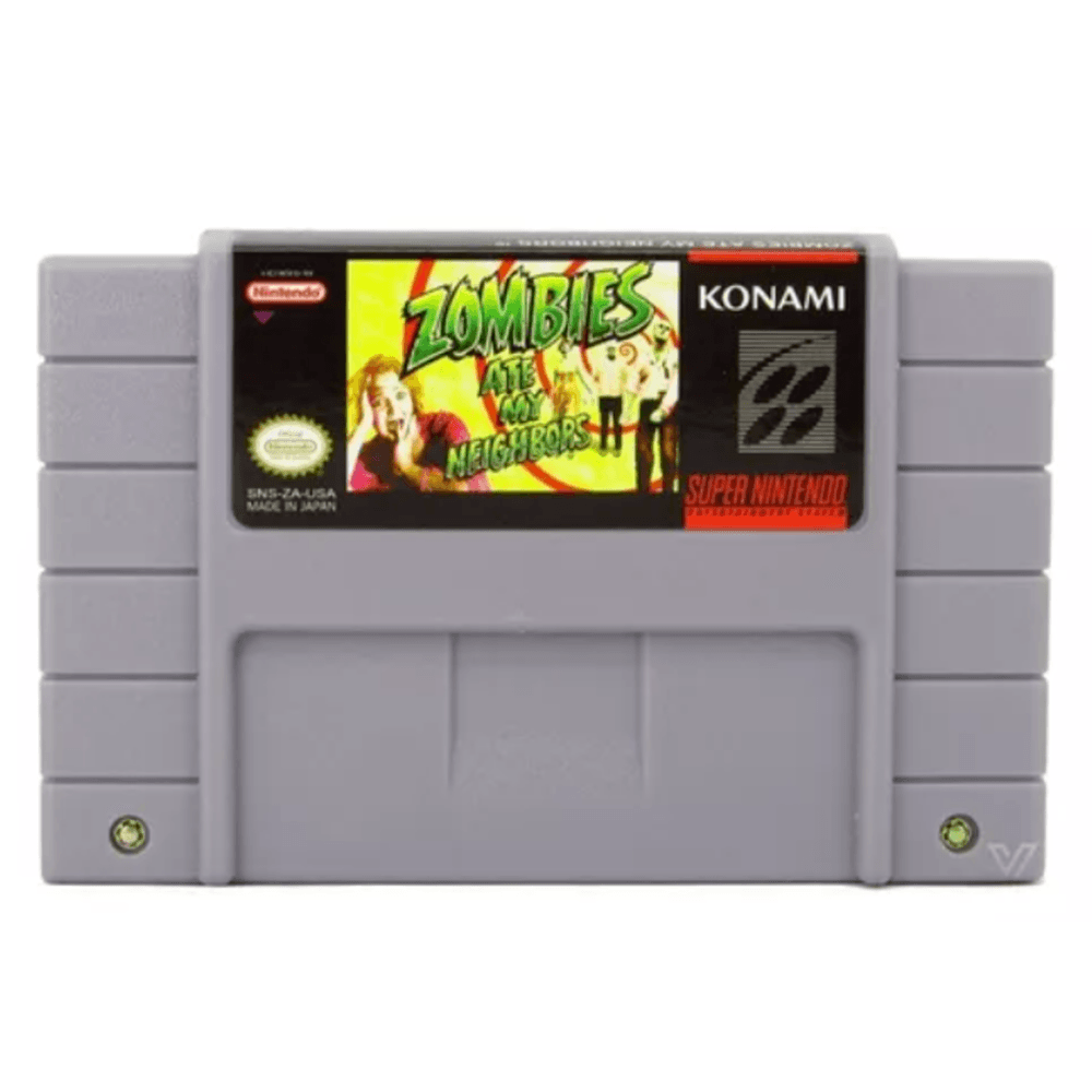 Jogo Super Nintendo Zombies Ate My Neighbors