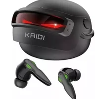 Fone De Ouvido Sem Fio Gamer Kaidi, Bluetooth 5.3, Preto - Kd-777