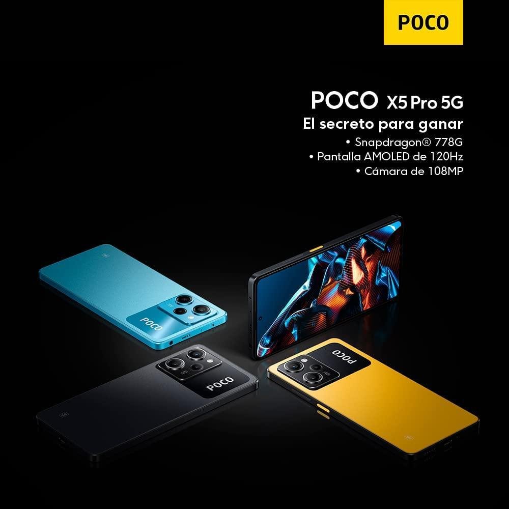 Imagem 2 de 3 do produto Smartphone Xiaomi Poco X5 Pro 5G, 256GB, 8GB RAM, Câmera Tripla 108MP, Dual Sim, Preto