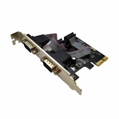 Placa Pci-e Jpss-02 Com 2 Serial E Perfil Baixo