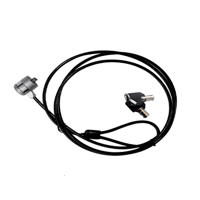 Trava Para Notebook Feasso Fcl-01, Com Chave, 1.5 Metros