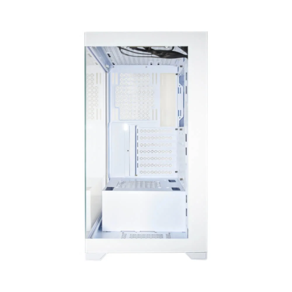 Imagem 5 de 5 do produto Gabinete Gamer K-mex Aqua Poseidon, Mid Tower, Vidro Temperado, ATX, Branco - Cgw1g4