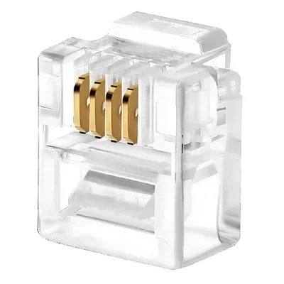 Conector Rj11 Chip-sce, 100 Unidades, PCT