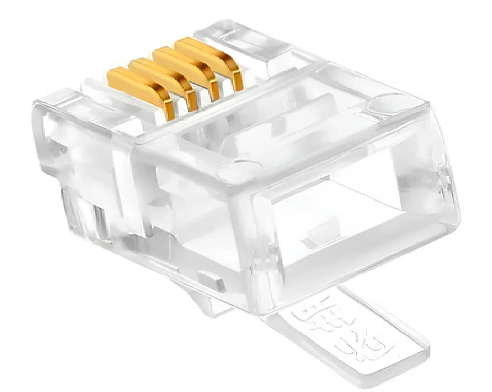 Imagem 3 de 3 do produto Conector Rj11 Chip-sce, 100 Unidades, PCT