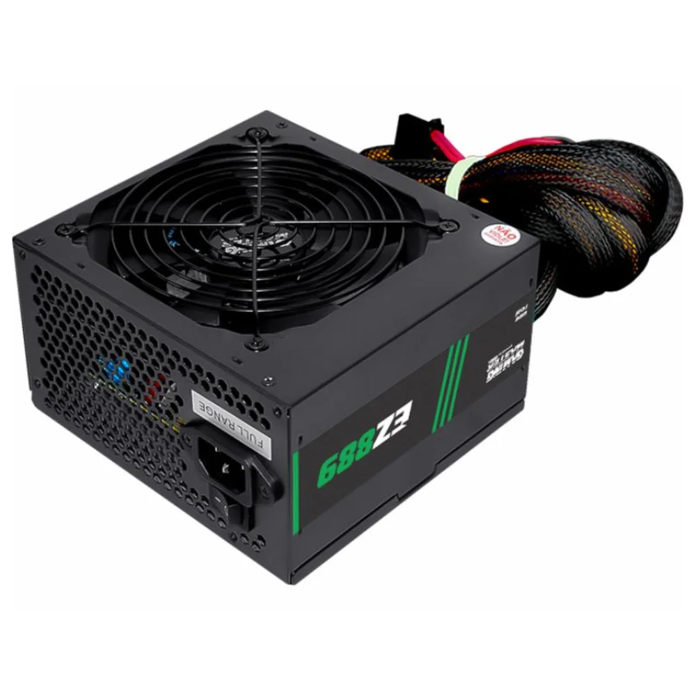 Fonte Alimentaço Gamer 500w Kmex 80 Plus KaBuM