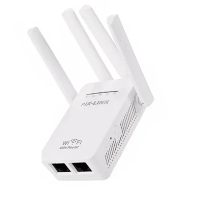 Repetidor Wifi Pix-link, 4 Antenas, Amplificador Wireless