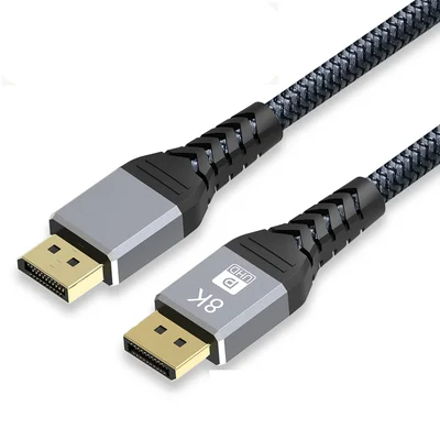 Cabo Displayport M + Displayport M, 1.4, HBR 8K, 3M