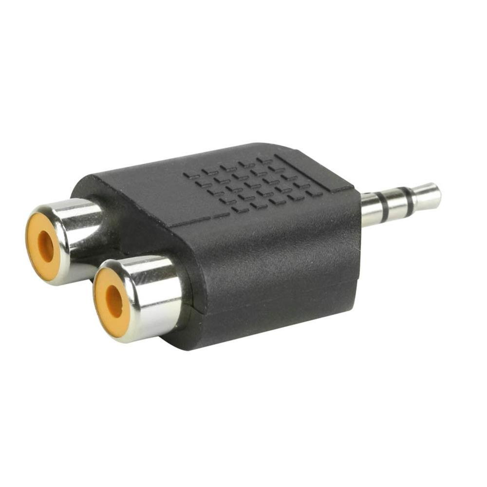 Imagem 2 de 2 do produto Adaptador Chip Sce, 10 Unidades, P2 Estéreo x 2 Jack RCA