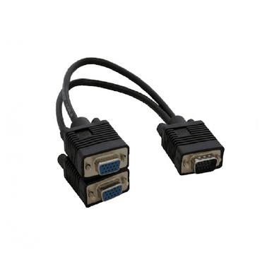 Cabo Mxt, Vga Tipo Y Db15 Macho X 2 Db15 Femea, 30cm
